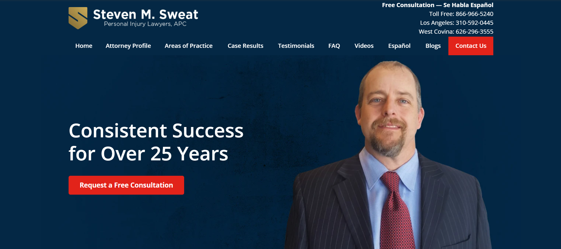Steven M. Sweat, Personal Injury Lawyers, APC
